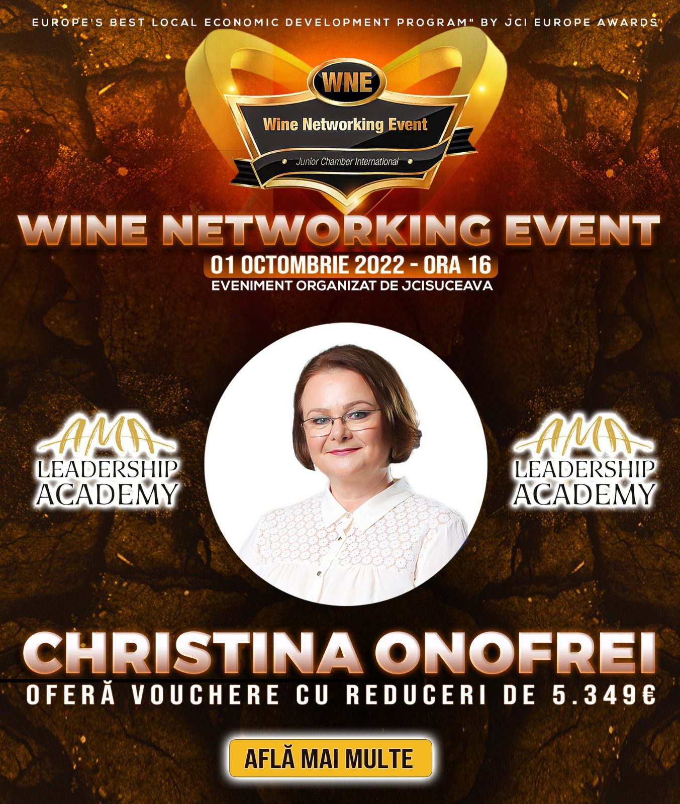 cristina onofrei ama leadership academy coaching event