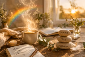 Cafeaua Inspirației: Pași în Lumină, Pace și Armonie